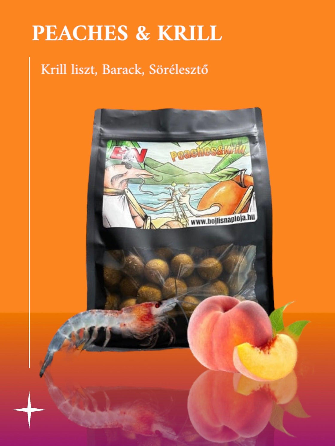 PEACHES & KRILL BOJLI